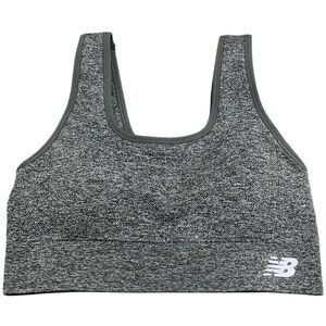 NWOT | New Balance | Medium | Heathered Green Sports Bra with Pads